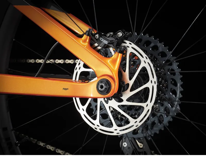 Trek Fuel EX 9.8 GX Mountain Bikes in Lithium Grey/Orange X-Small-6